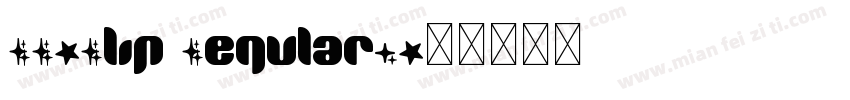 HP-Slip Regular3字体转换
